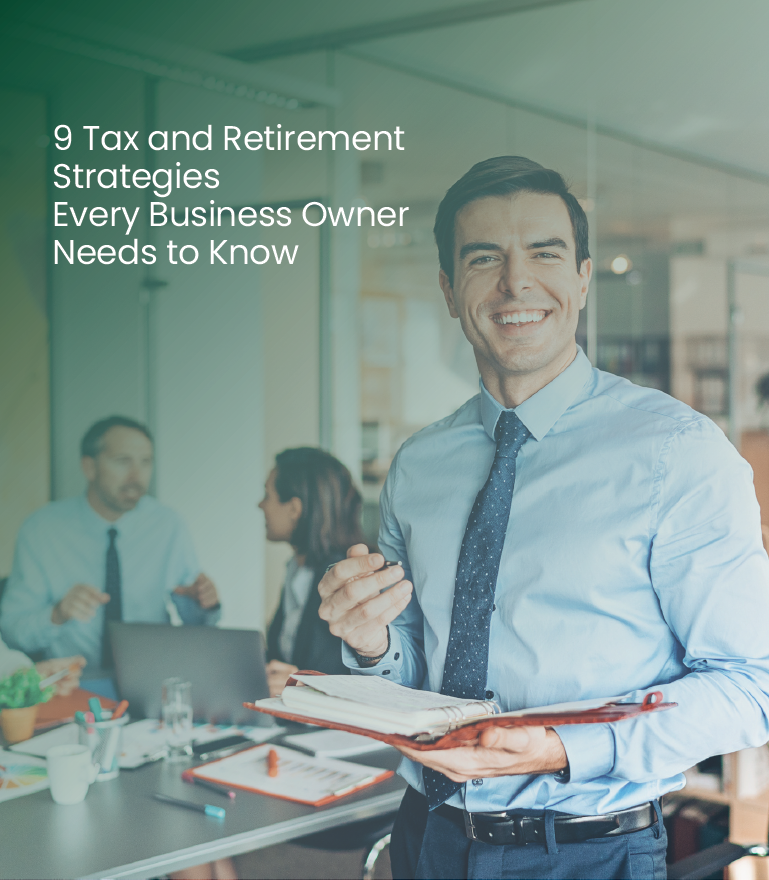 man holding a notebool - '9 Tax and Retirement Strategies Every Business Onwer Needs to Know'